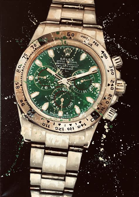 rolex daytona painting|daytona Rolex watch models.